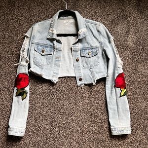 Cropped Jean Jacket